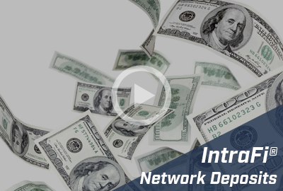 Falling dollar bills with a play button overlay, featuring the text 